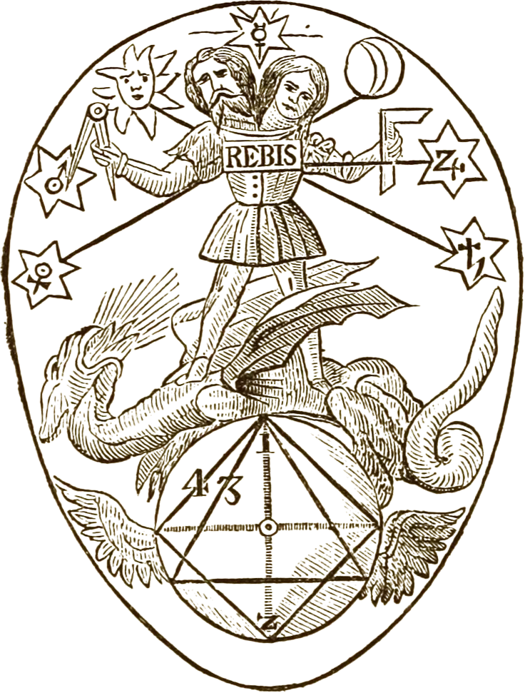 Rebis — alchemical symbol
